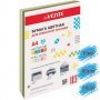 Бумага цветная A4 Р80 100л. 5цв. интенсив + 5цв. пастель deVENTE 2258 / 2201