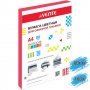 Бумага цветная A4 Р80 100л. красный интенсив deVENTE 2409 / 2215
