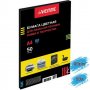 Бумага цветная A4 Р80 50л. ЧЁРНЫЙ интенсив deVENTE 2100