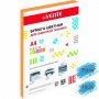 Бумага цветная A4 Р75 100л. Неон оранжевый deVENTE 2947 / 2210