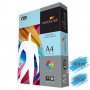 Бумага цветная A4 Р80 500л. Paperline 120 Светло-голубая (Ocean)