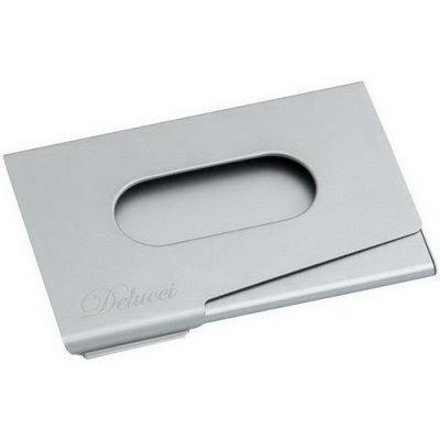 Визитница карманная металл Delucci 46002