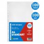 Файл А4 100мк цена за упаковку 100шт Kuvert gloss # 217-100