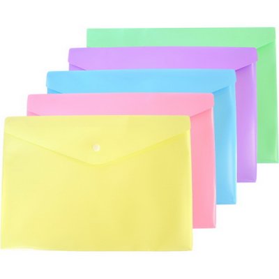 Папка на кн.А4 1341 DV 180мкм, 5 цветов