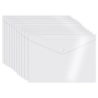 Папка на кн.А4 9565 DV 180мкм, ПРОЗРАЧНАЯ