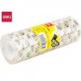 Канцелярская лента Deli 18мм*30м, цена за 8шт. прозрачная 30065