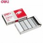 Скобы №23/10 Deli 500 шт (50-70листов) # 0015