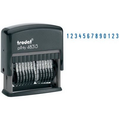 Нумератор Trodat автомат. 13 разрядов, 3,8мм, 53198