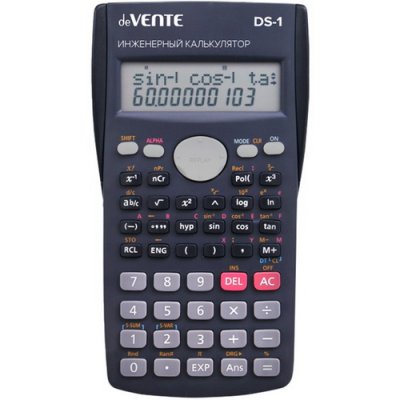 Калькулятор инженер. DV DS-1, 240 функций, 10+2 разр 1415