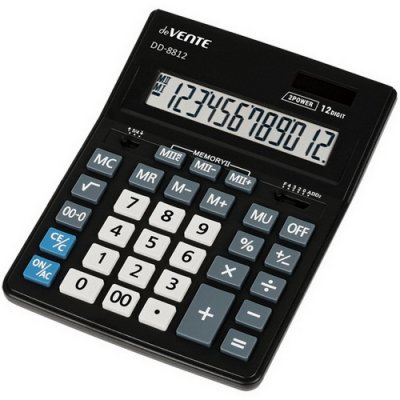 Калькулятор настол. DV DD-8812, 12 разр. (205х155мм) 1305