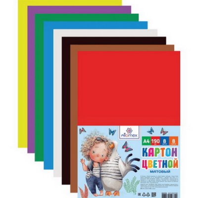 Карт.цв.А4  8л.8цв. AT 