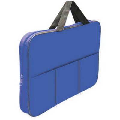 Папка-портфель А3 для чертеж., текст., СИНЯЯ DV 5156