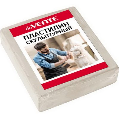 Пласт. скульпт. DV БЕЛЫЙ твердый 0,5кг 2909