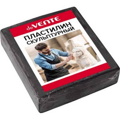 Пласт. скульпт. DV СЕРЫЙ мягкий 0,5кг 2902