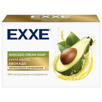Мыло-крем туалетное 90гр. EXXE 