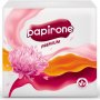 Бумажные салфетки Карина Papirone 100шт. белая 24*24