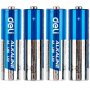 Батарейка алкалиновая Deli AA, LR6, 1.5В, SB4 ПЛЕНКА цена за 4 шт.